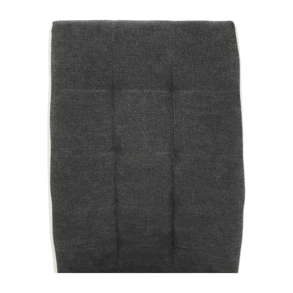 Scaun bucătărie, gri închis/alb, GERDA NEW