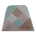 Scaun dining, patchwork mentol/maro, GLORIA