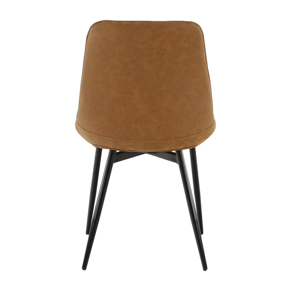 Scaun, maro camel/negru, HAZAL