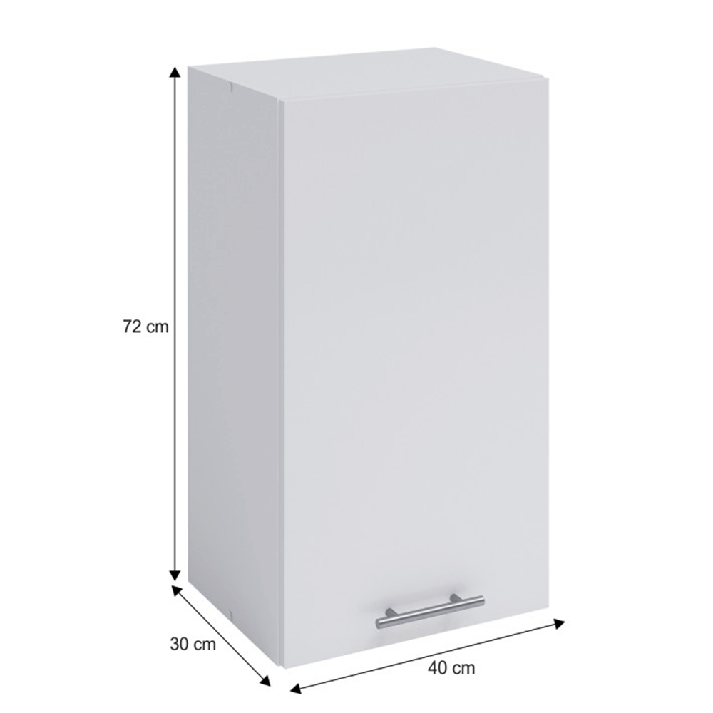 Dulap superior, alb, FABIANA W - 40