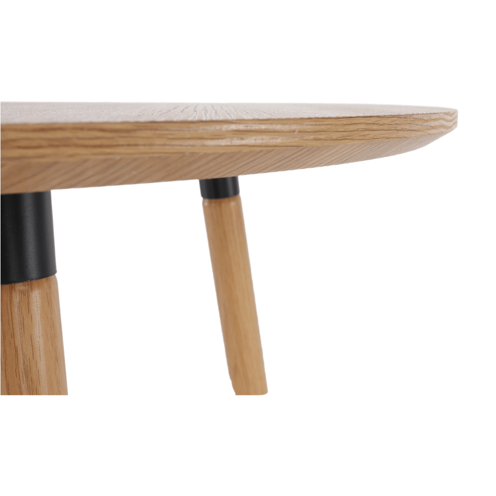 Masă de bar, stejar, diametru 60 cm, IMAM