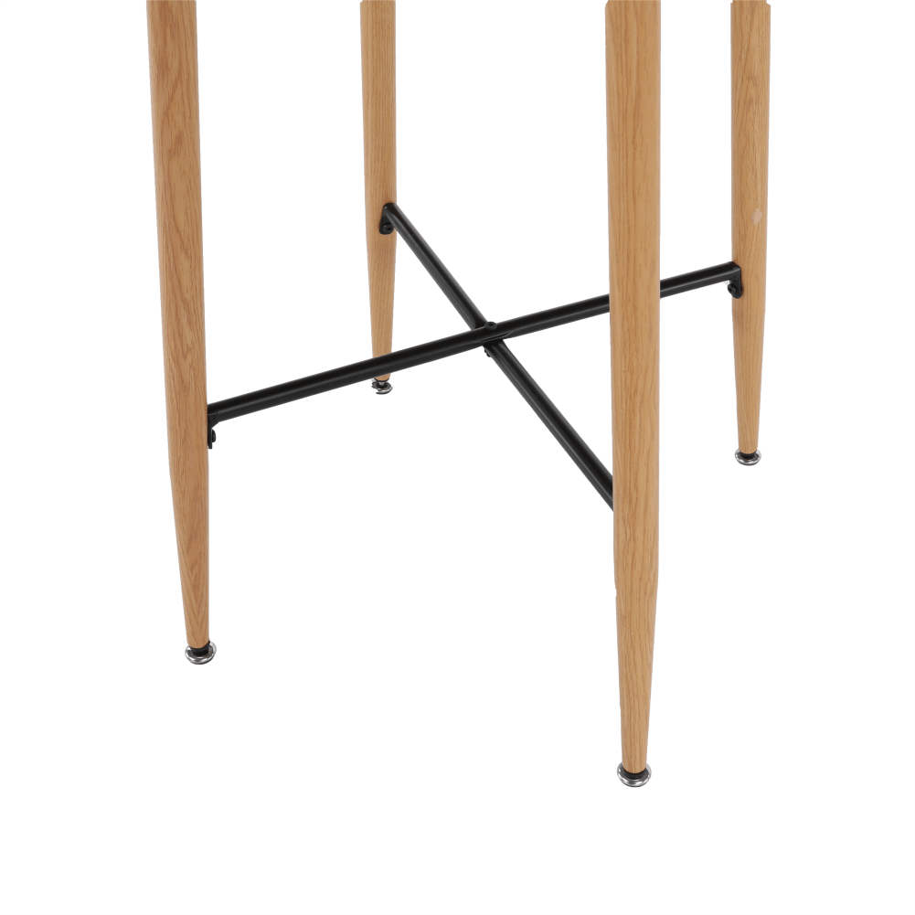 Masă de bar, stejar, diametru 60 cm, IMAM
