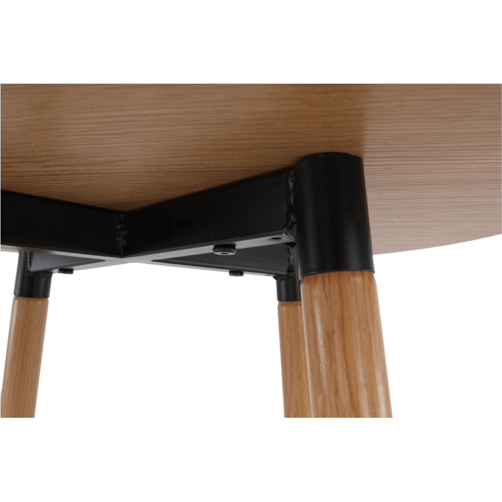 Masă de bar, stejar, diametru 60 cm, IMAM
