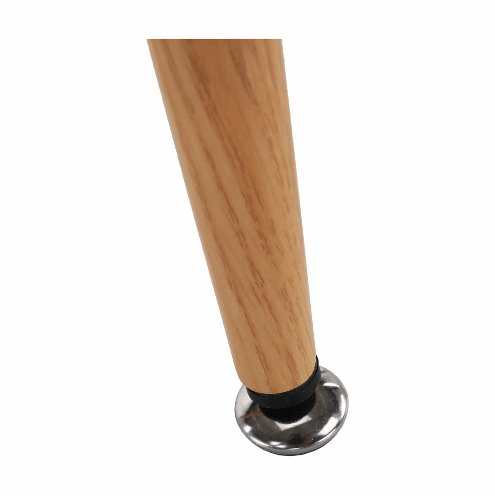 Masă de bar, negru/stejar, diametru 60 cm, IMAM