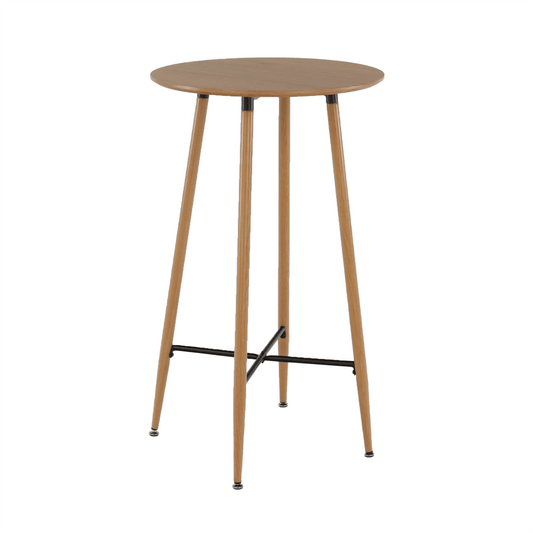Masă de bar, stejar, diametru 60 cm, IMAM
