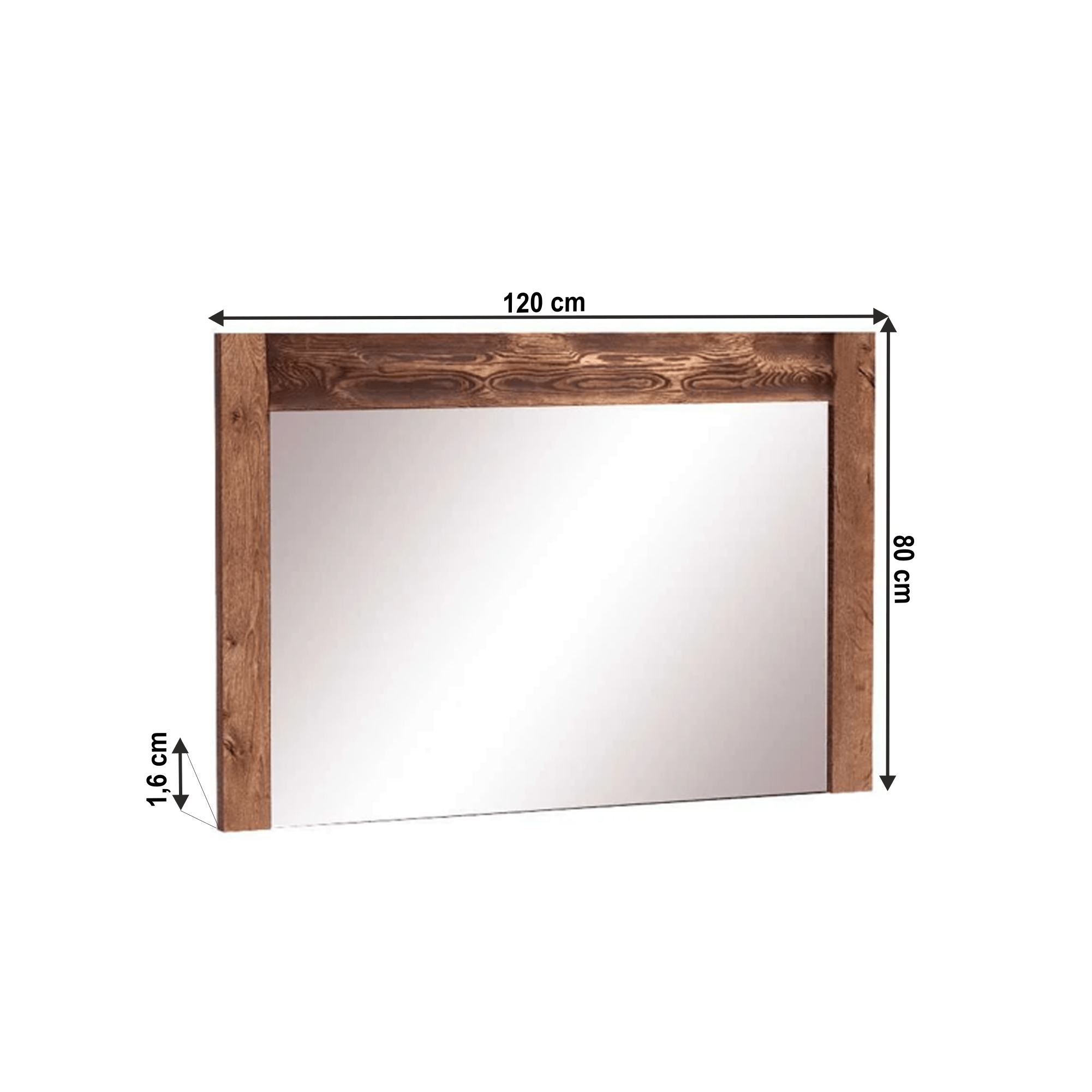 Oglindă, frasin deschis, INFINITY I-12