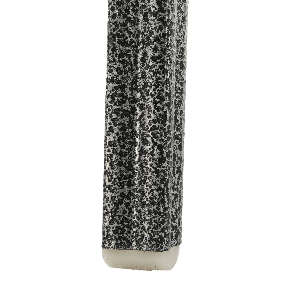 Scaun, rabatabil, textil albastru închis/gri cadru, JEFF 2 NEW