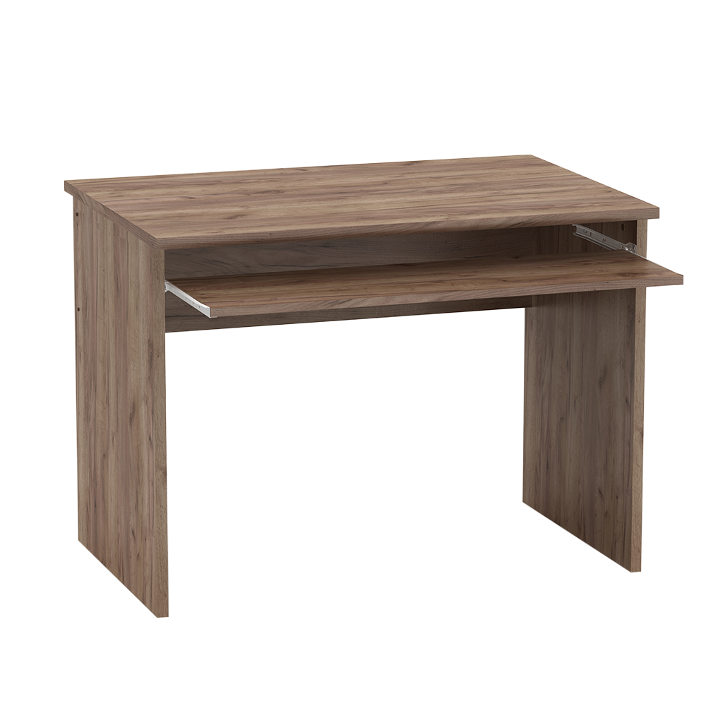 Set de birou, kraft dunkel/alb, JOHAN 2 NEW