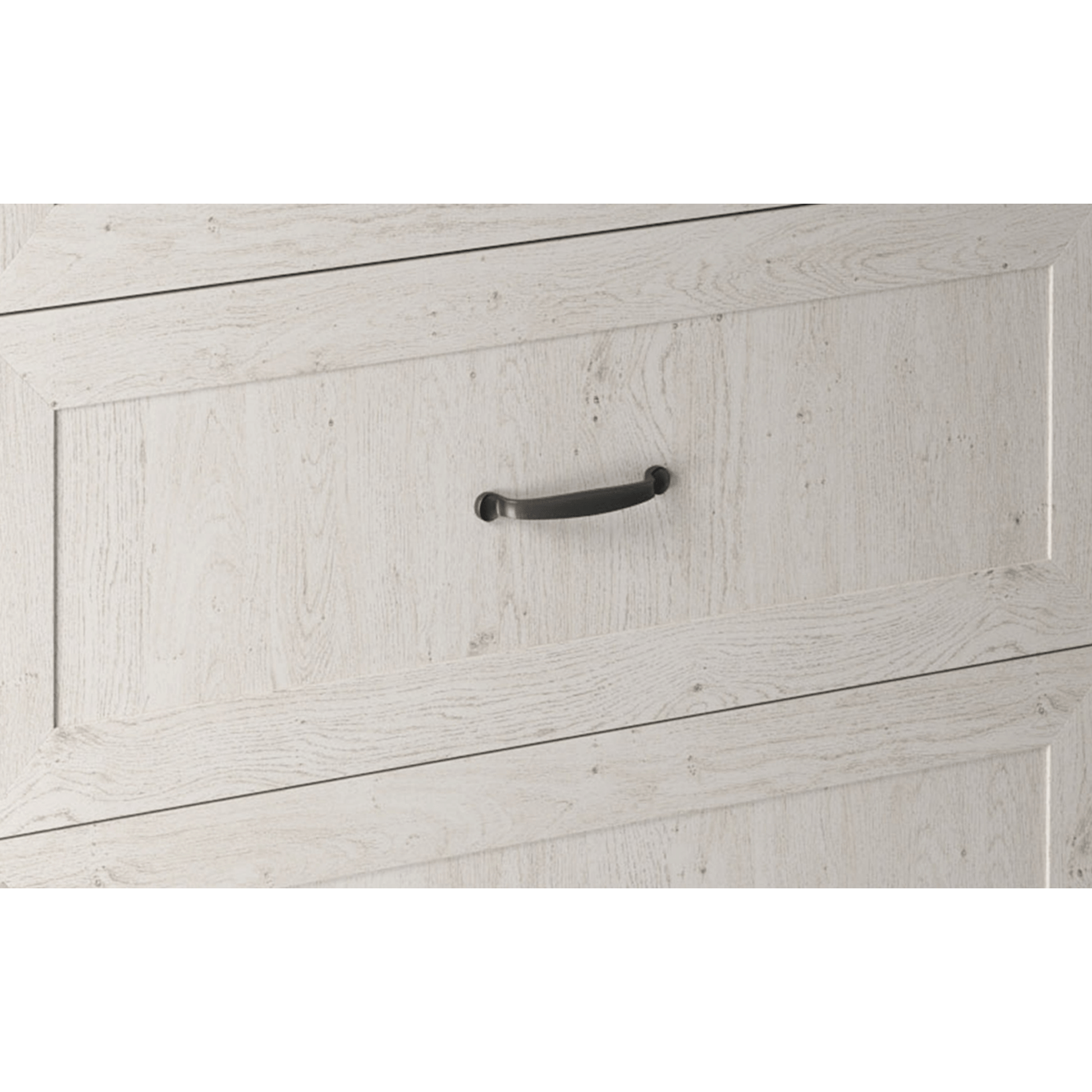 Dulap superior, alb/pin nordic, model stânga, ROYAL G40