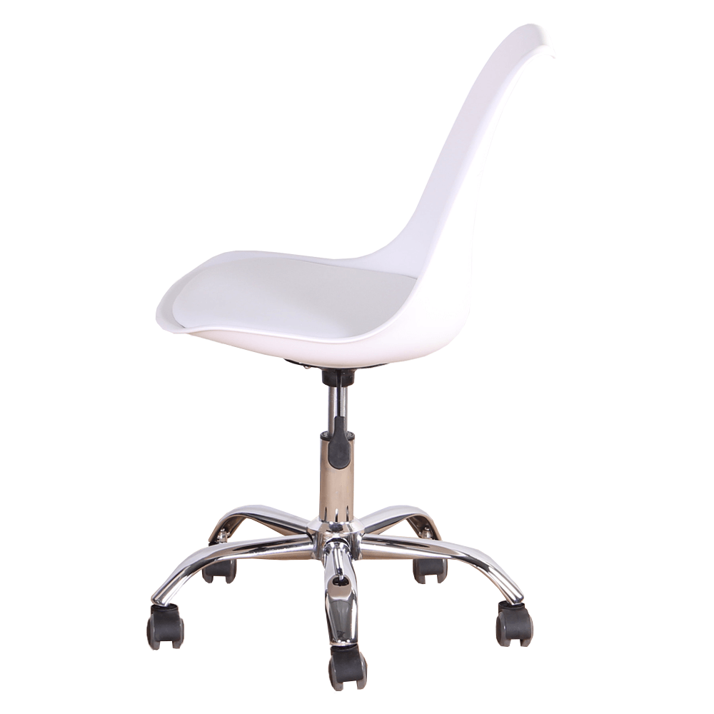 Scaun de birou, alb, DARISA NEW