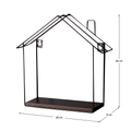 Raft suspendat, nuc / negru, KASITA