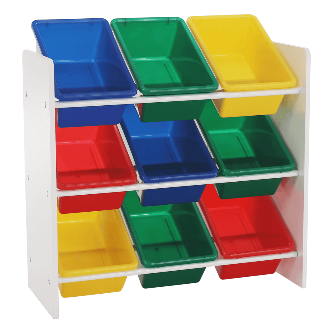 Organizator de jucării, multicolor / alb, KIDO TYPE 2