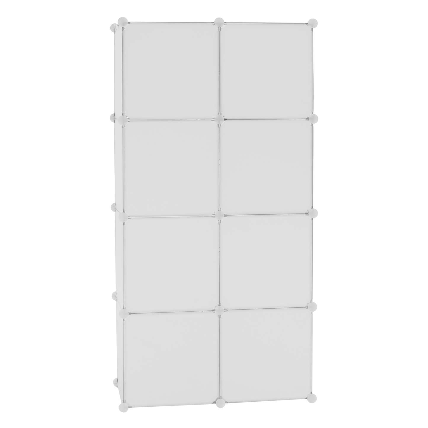Dulap modular pentru copii, model alb / maro, KIRBY