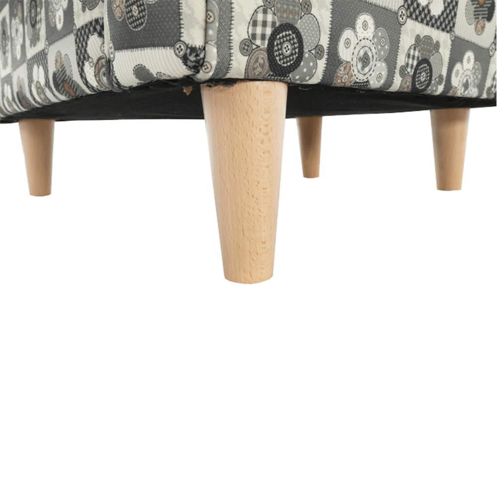 Fotoliu, material textil în stilul patchwork N1, CHARLOT