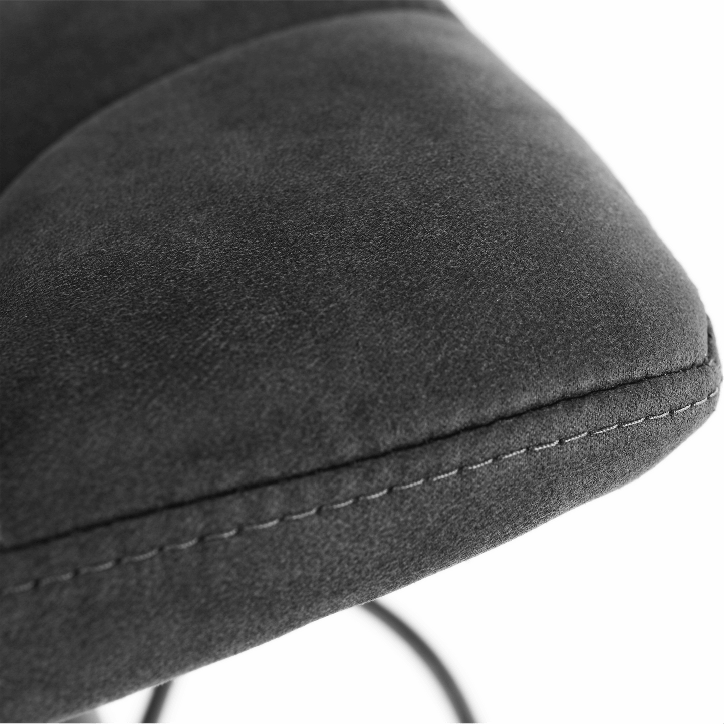 Scaun de bar, gri / negru, LAHELA