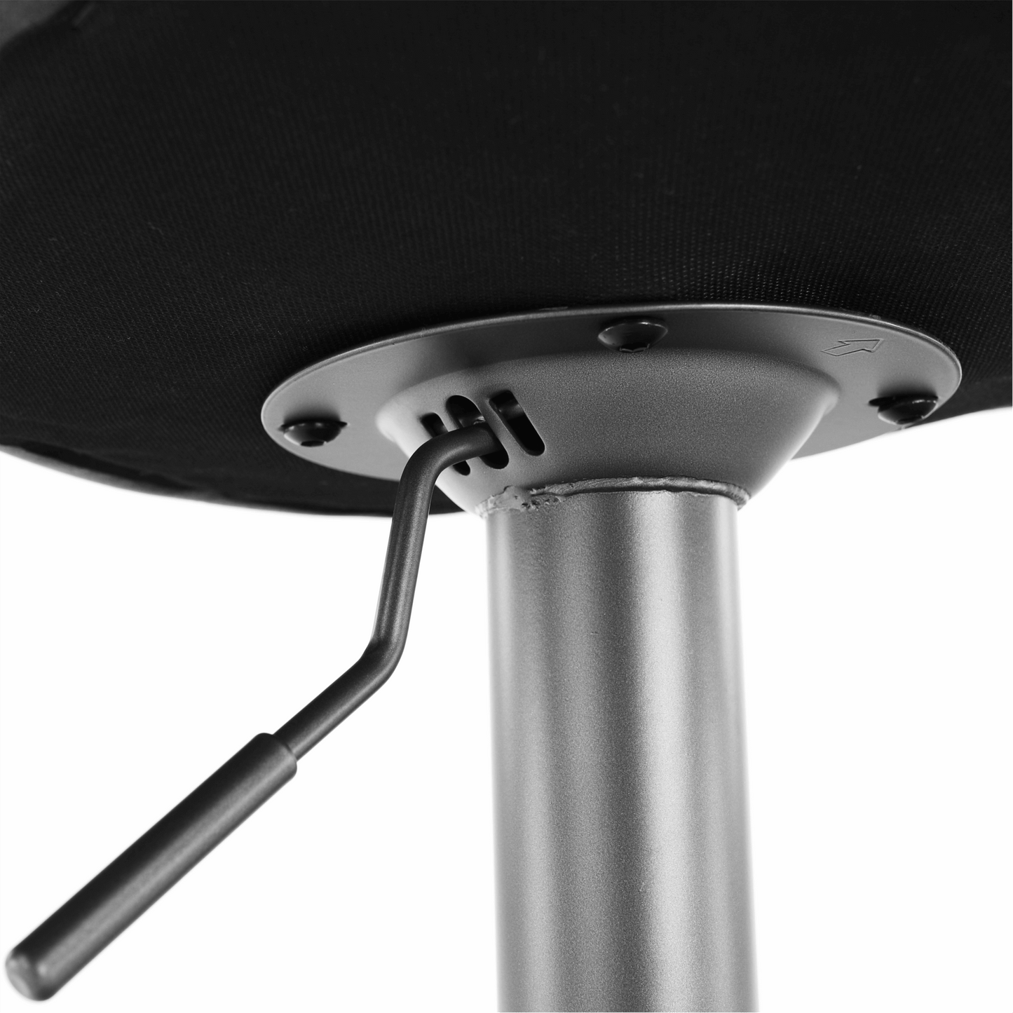 Scaun de bar, gri / negru, LAHELA