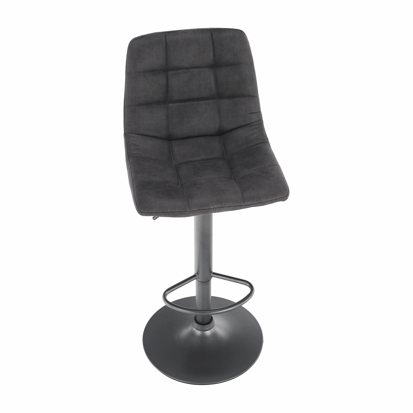 Scaun de bar, gri / negru, LAHELA