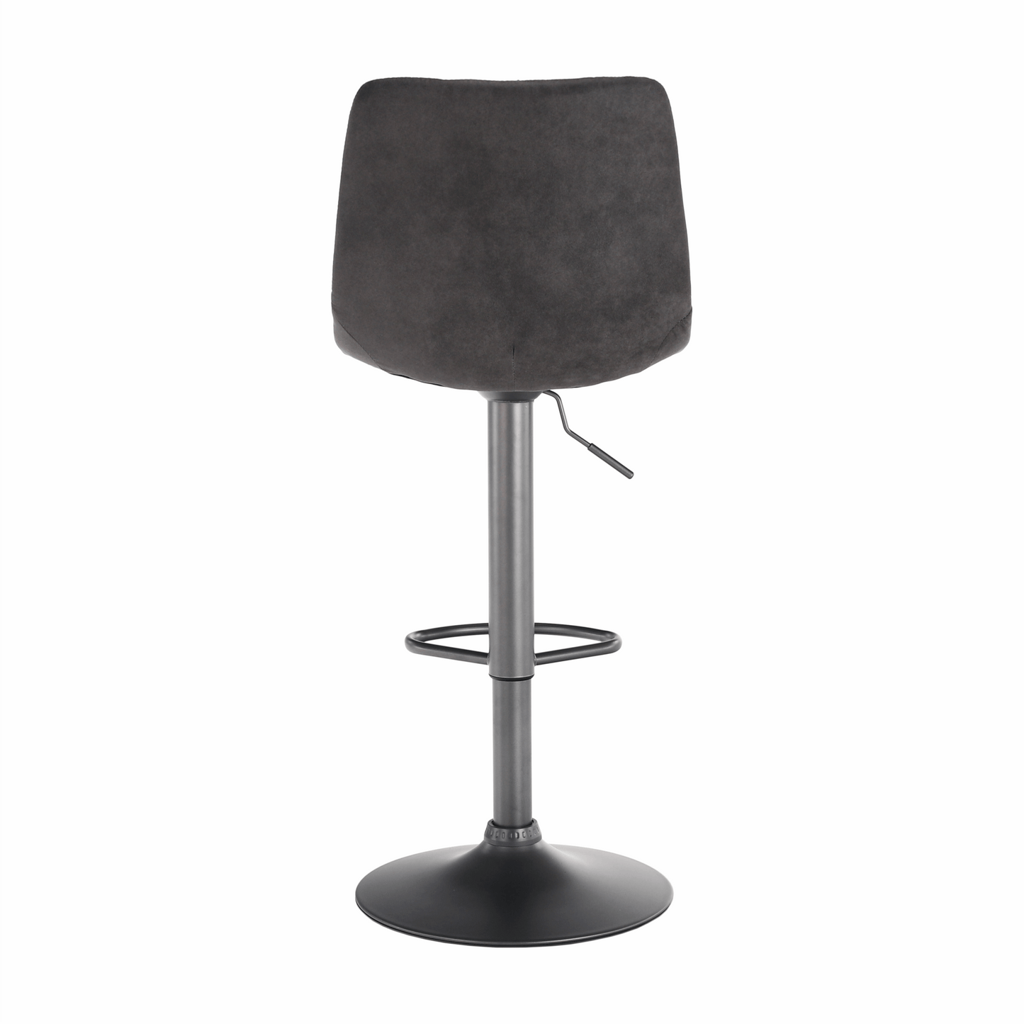 Scaun de bar, gri / negru, LAHELA