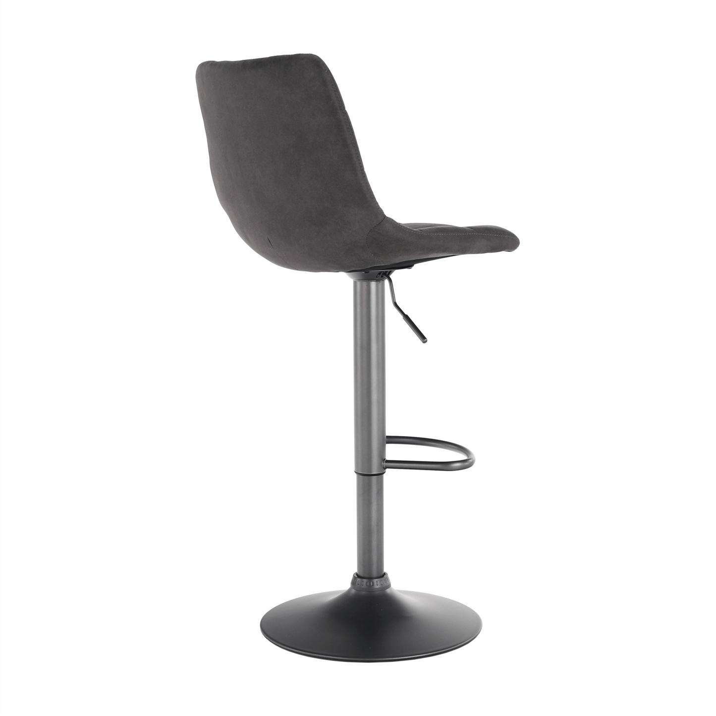 Scaun de bar, gri / negru, LAHELA