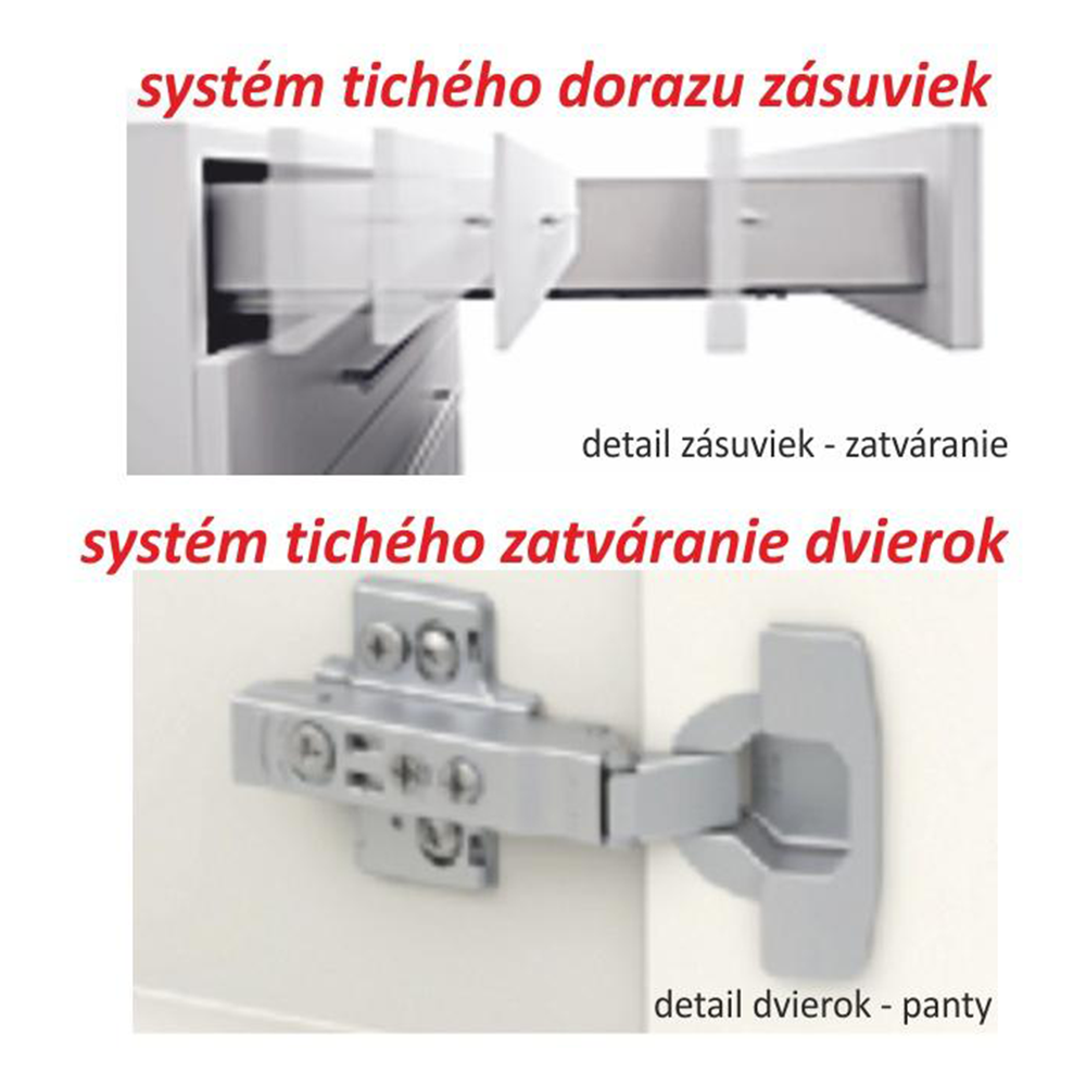 Dulap superior cu 2 uşi, stejar sonoma, LINE G80