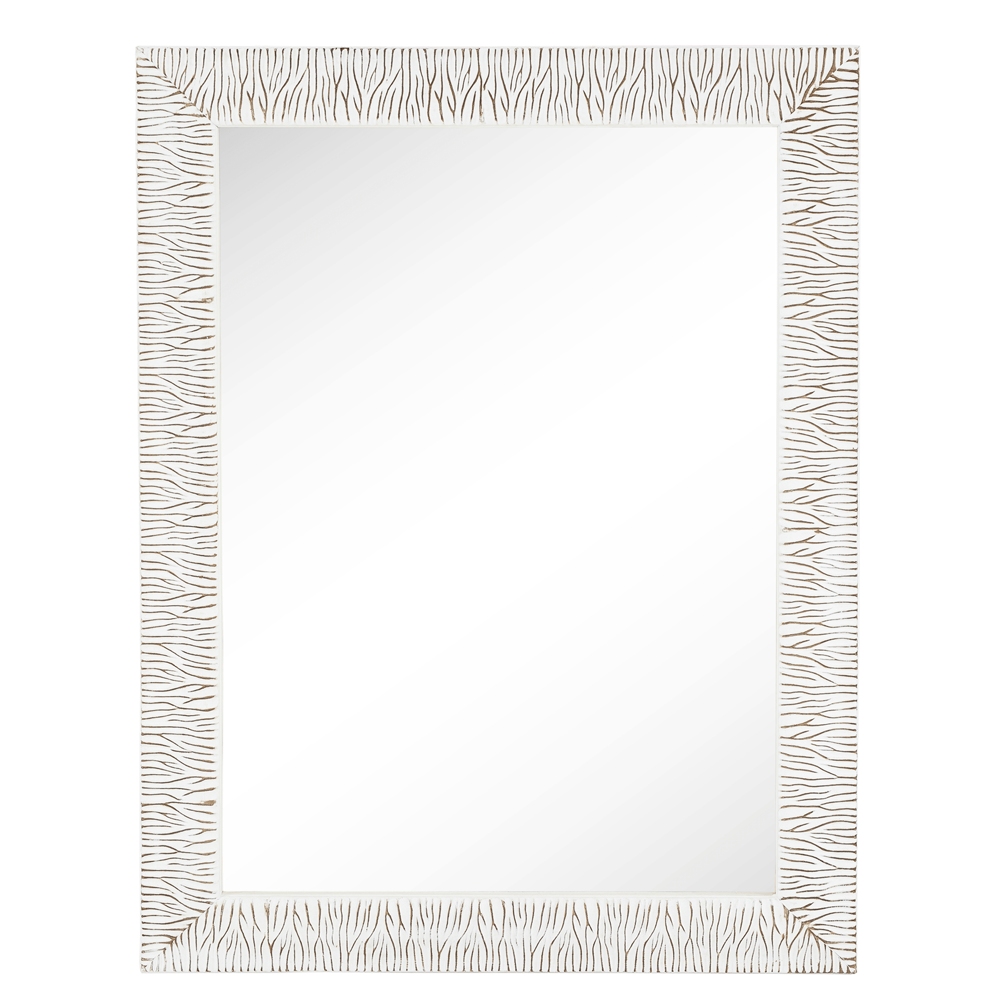 Oglindă, alb-auriu, MALKIA TYP 14