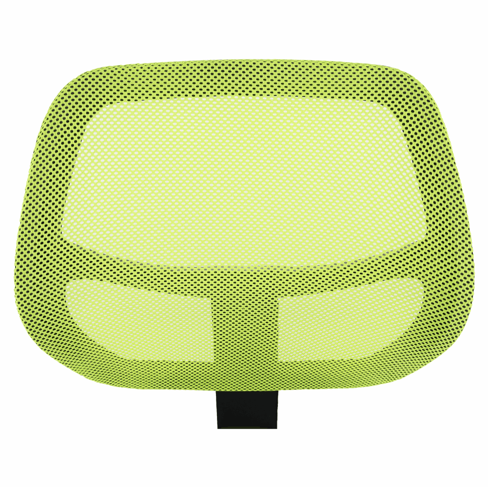 Scaun rotativ, verde / negru, MESH