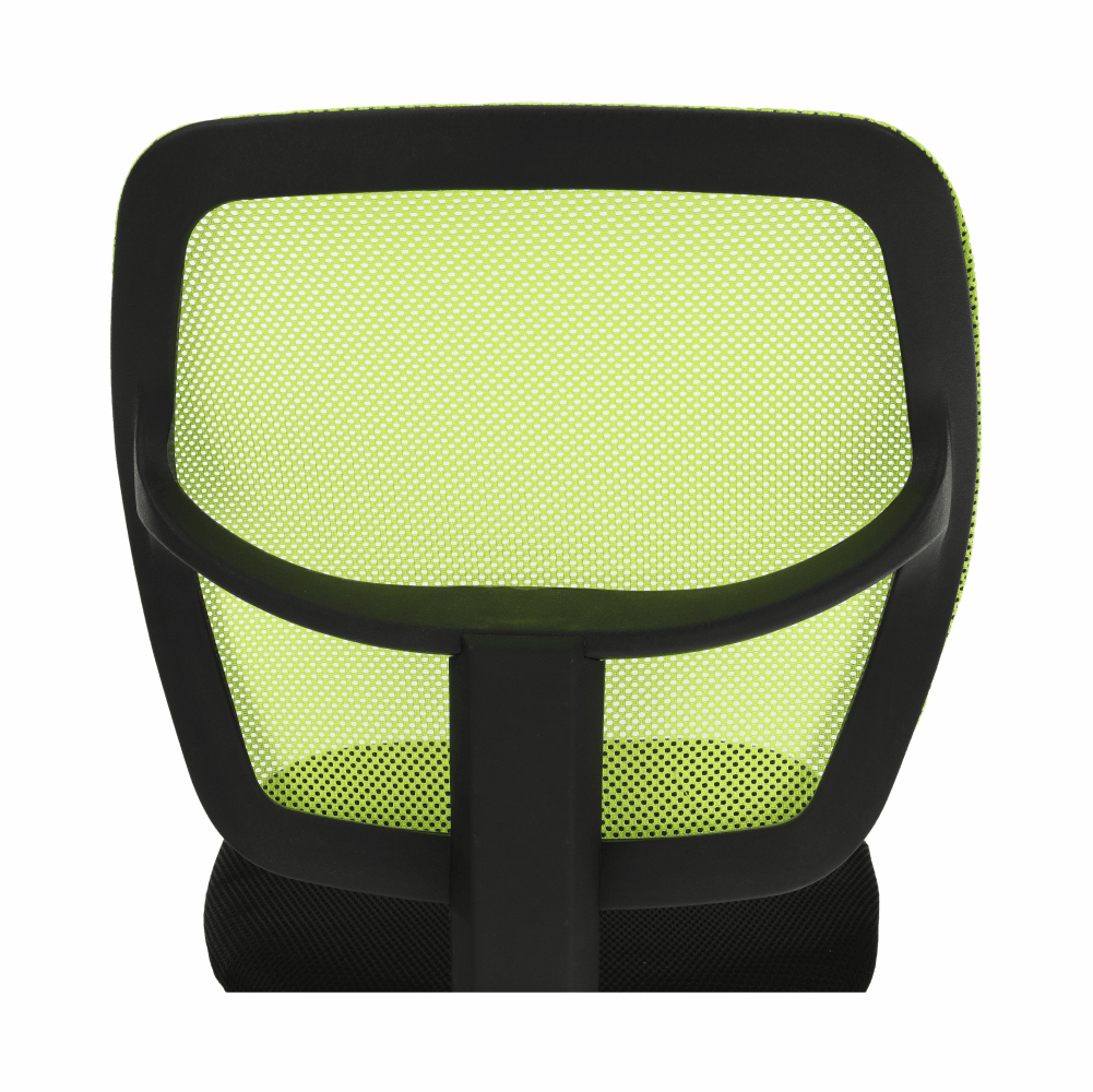 Scaun rotativ, verde / negru, MESH