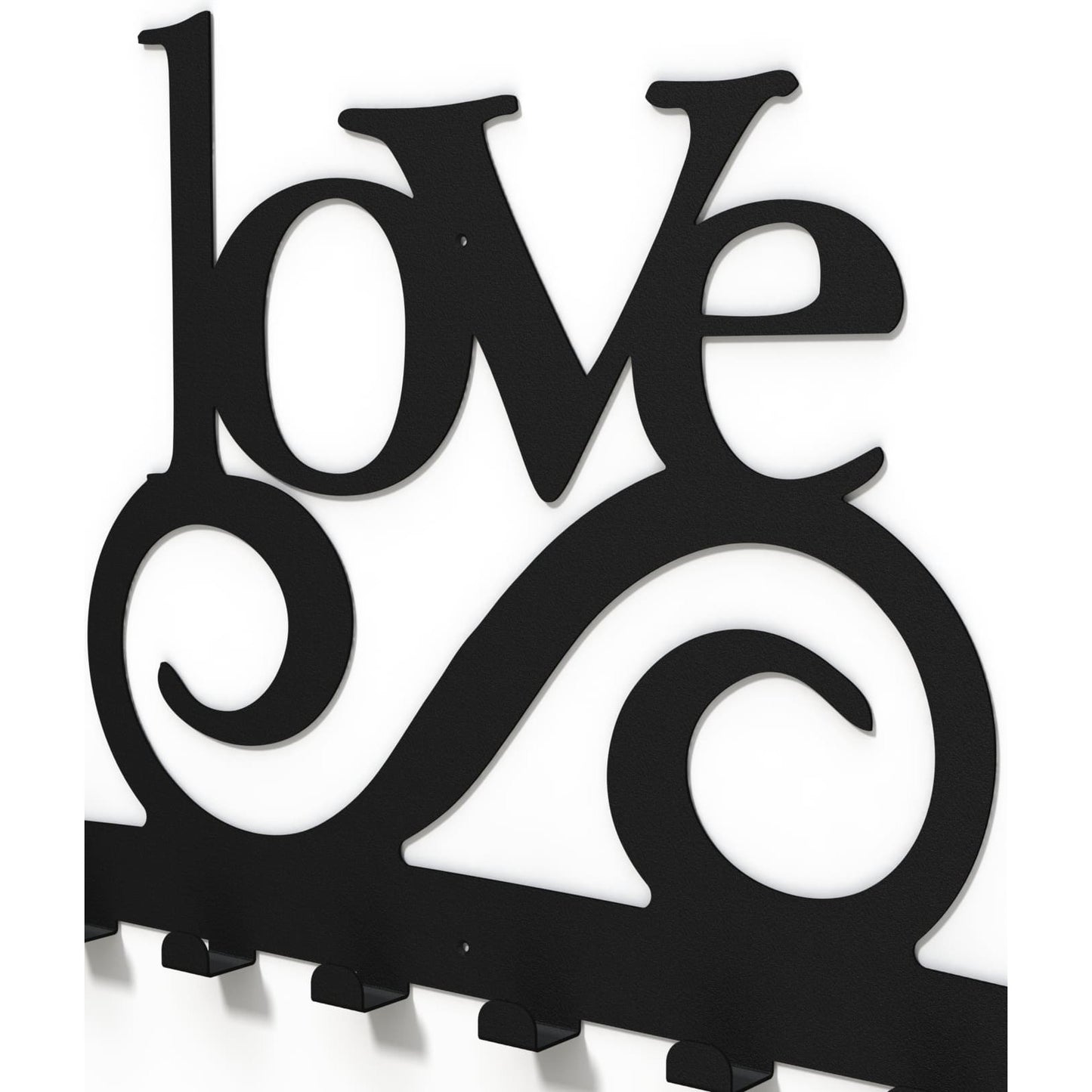 Cuier metalic Love