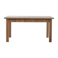 Masă extensibilă pentru dining, stejar lefkas închis, 160-203x90 cm, MONTANA STW