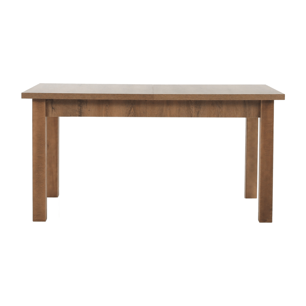 Masă extensibilă pentru dining, stejar lefkas închis, 160-203x90 cm, MONTANA STW