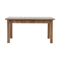 Masă extensibilă pentru dining, stejar lefkas închis, 160-203x90 cm, MONTANA STW