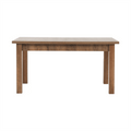 Masă extensibilă pentru dining, stejar lefkas închis, 160-203x90 cm, MONTANA STW