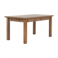 Masă extensibilă pentru dining, stejar lefkas închis, 160-203x90 cm, MONTANA STW