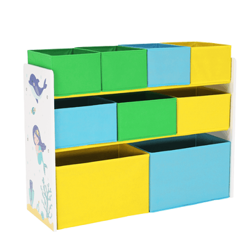 Organizator / raft pentru jucării, multicolor / model, NOMITO TIP 2