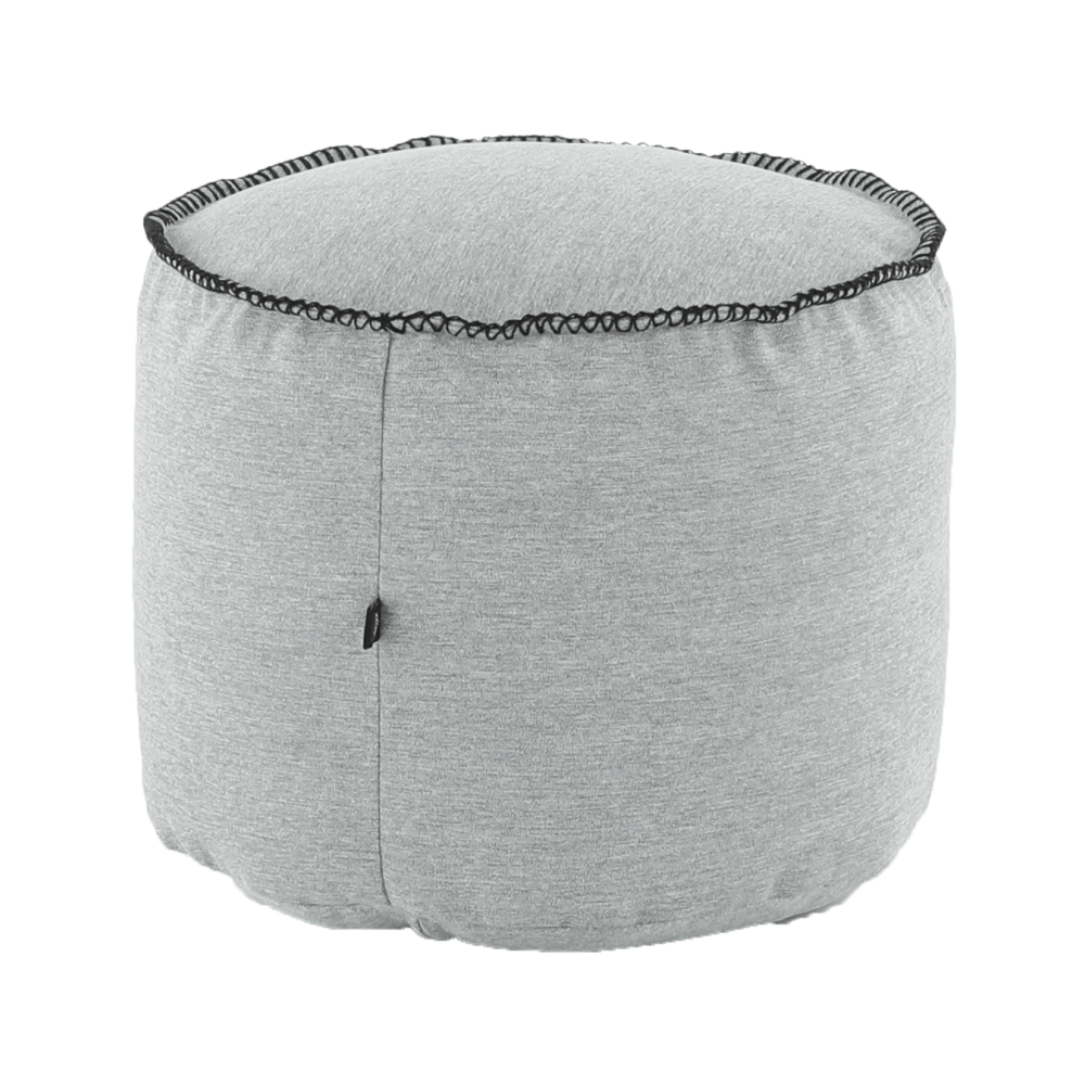 Fotoliu tip sac, material textil gri, NUTAN