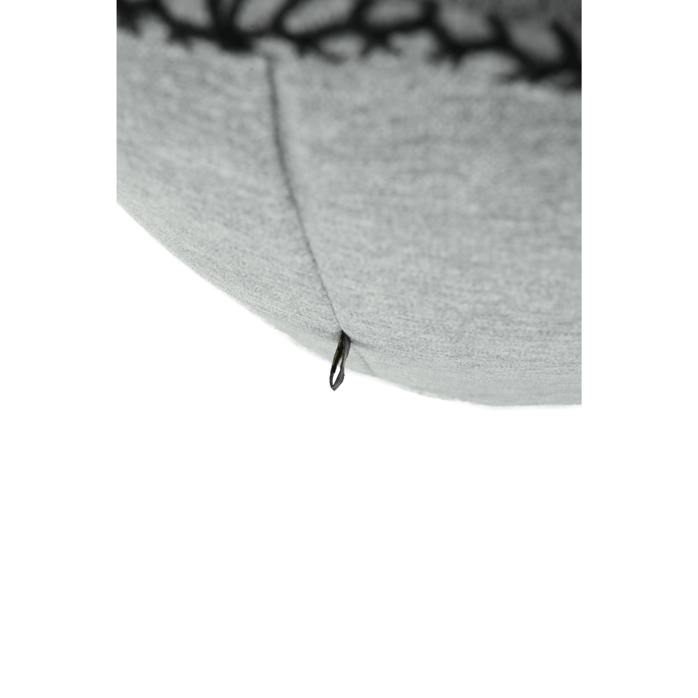 Fotoliu tip sac, material textil gri, NUTAN