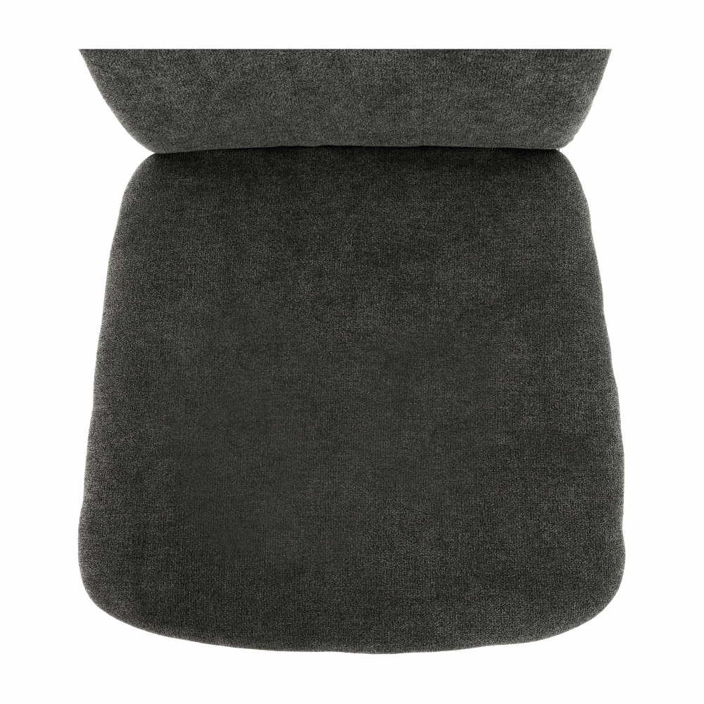 Scaun dining, textil gri maro/crom, OLIVA NEW