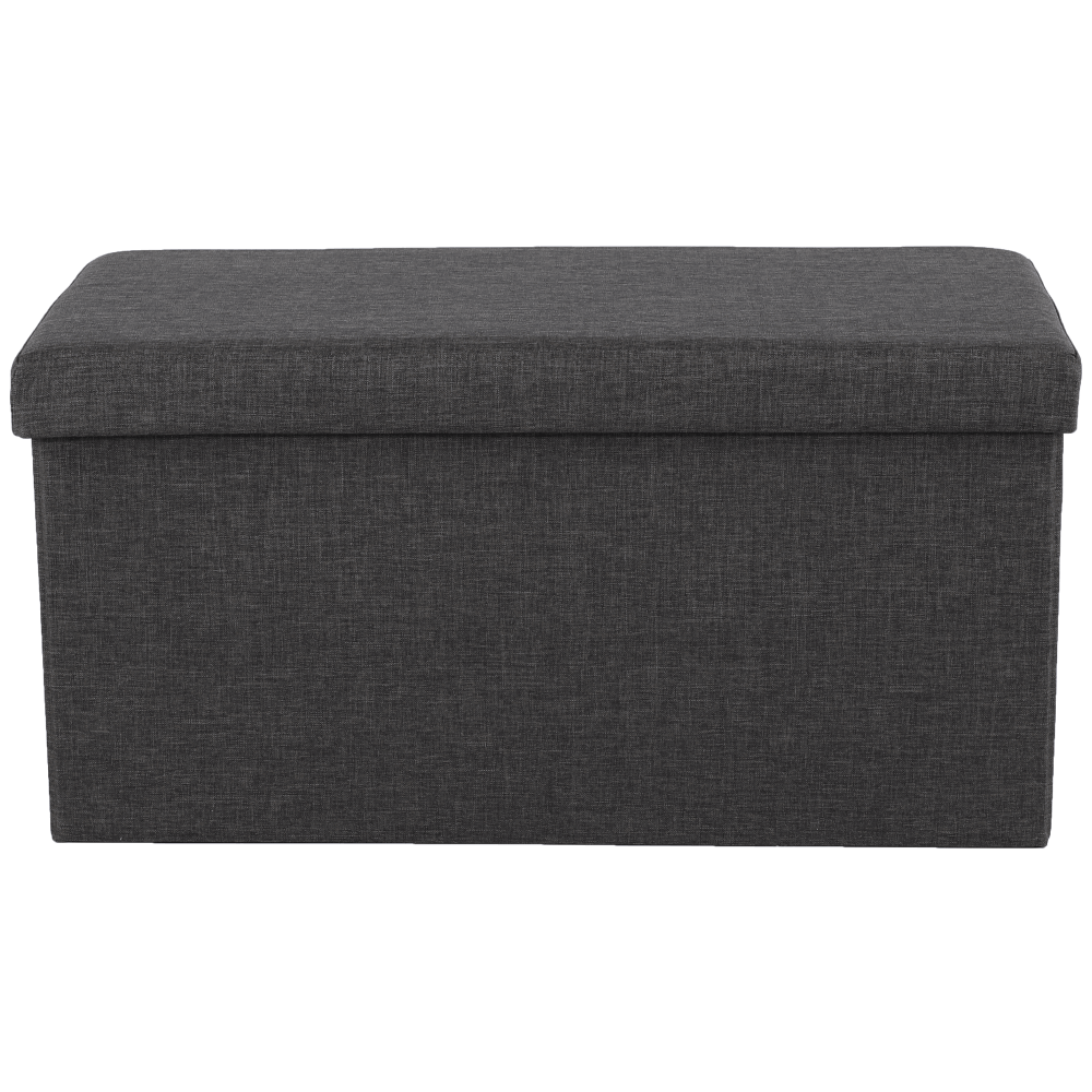 Taburet pliabil, material gri, ORELIA
