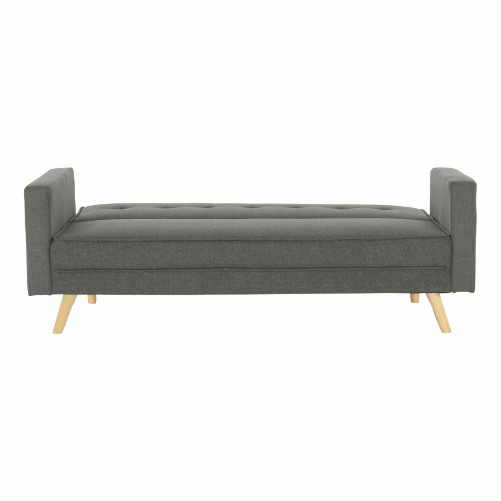Canapea extensibilă, material gri, OTISA