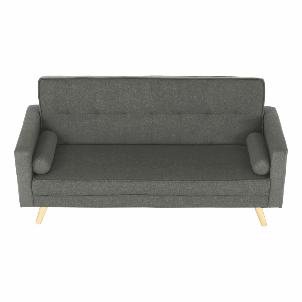 Canapea extensibilă, material gri, OTISA