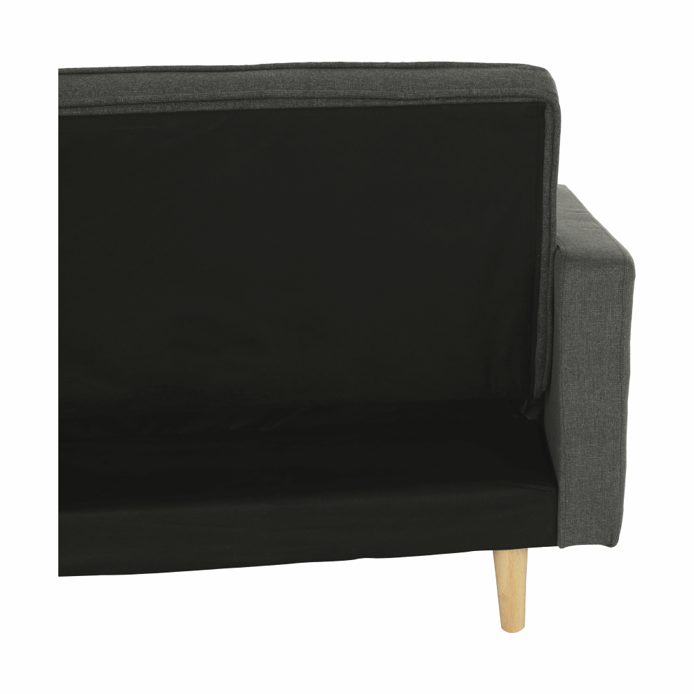 Canapea extensibilă, material gri, OTISA