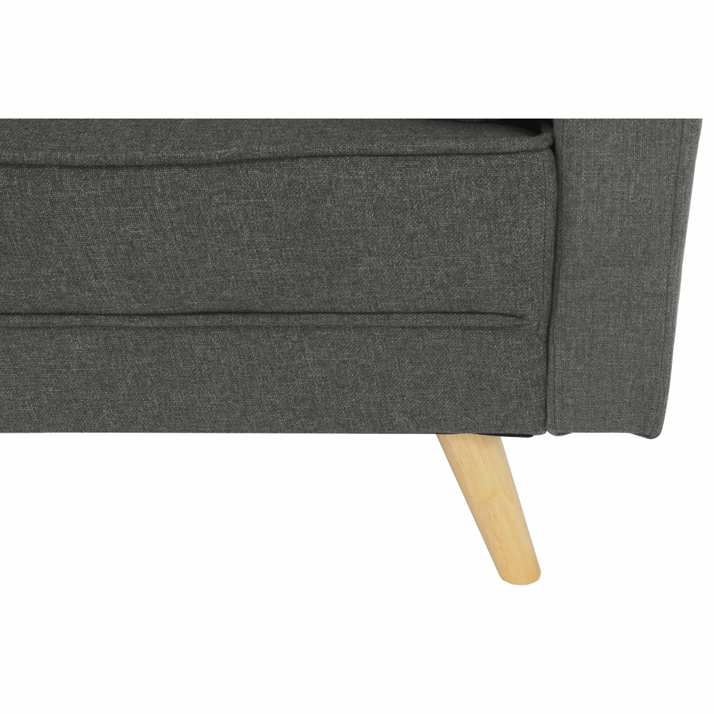 Canapea extensibilă, material gri, OTISA