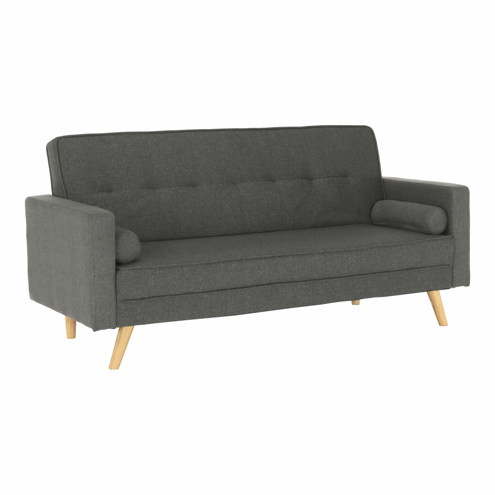Canapea extensibilă, material gri, OTISA