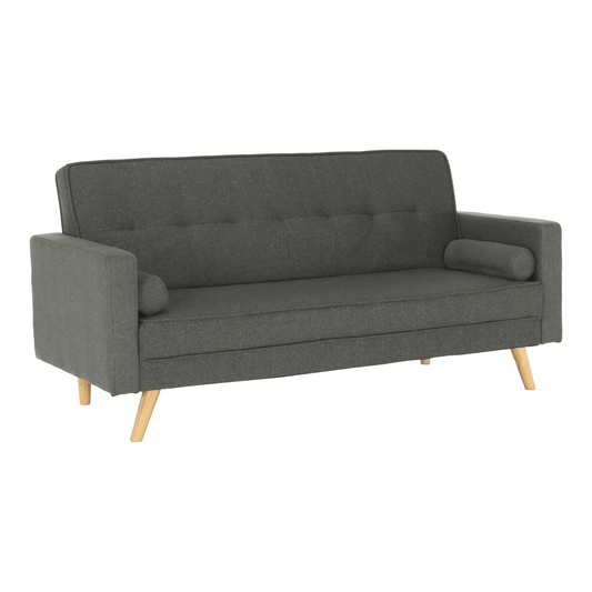 Canapea extensibilă, material gri, OTISA