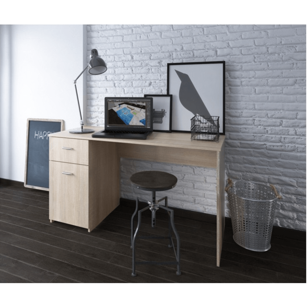Birou PC, stejar sonoma, BANY