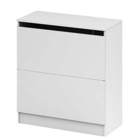 Dulap pentru perne şi plapume, alb, BETTY 2 BE-02-040