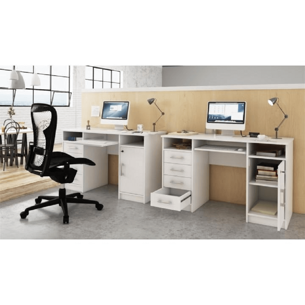 masă PC, alb, B9 NEW