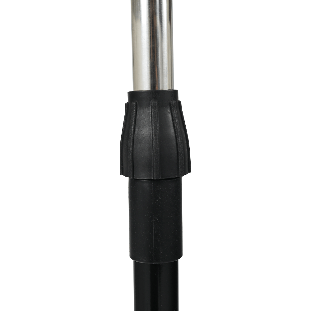 Cuier mobil, inox/plastic negru, HILAR