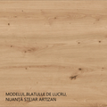 Dulap înalt pentru cuptor încorporabil, alb/stejar artisan, LULA 60 DPS-210 3S 1F
