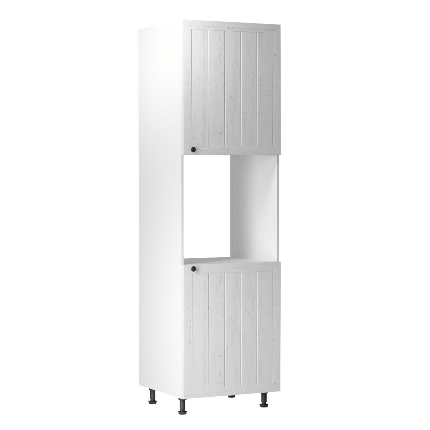 Dulap pentru alimente D60P, alb/pin Andersen, dreapta, PROVENCE